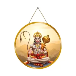 Lord Hanuman 12x12 Inch Round Religious Photo Frame | Spiritual Wall Decor For Home Temple, Pooja Room & Office | Divine Wall Art Picture For Worship, Meditation & Gift (F13102) Lord Hanuman 12x12 Inch Round Religious Photo Frame | Spiritual Wall Decor For Home Temple, Pooja Room & Office | Divine Wall Art Picture For Worship, Meditation & Gift (F13102)