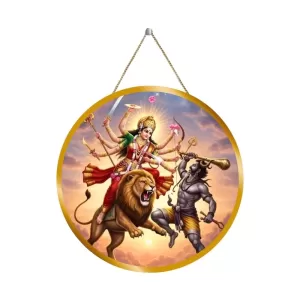 Maa Kali 12x12 Inch Round Religious Photo Frame | Spiritual Wall Decor For Home Temple, Pooja Room & Office | Divine Wall Art Picture For Worship, Meditation & Gift (F13166) Maa Kali 12x12 Inch Round Religious Photo Frame | Spiritual Wall Decor For Home Temple, Pooja Room & Office | Divine Wall Art Picture For Worship, Meditation & Gift (F13166)