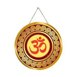 Om Symbol 12x12 Inch Round Religious Photo Frame | Spiritual Wall Decor For Home Temple, Pooja Room & Office | Divine Wall Art Picture For Worship, Meditation & Gift (F13169) Om Symbol 12x12 Inch Round Religious Photo Frame | Spiritual Wall Decor For Home Temple, Pooja Room & Office | Divine Wall Art Picture For Worship, Meditation & Gift (F13169)