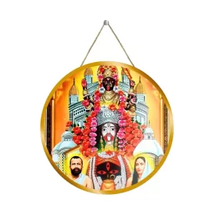 Maa Kali Matha 12x12 Inch Round Religious Photo Frame | Spiritual Wall Decor For Home Temple, Pooja Room & Office | Divine Wall Art Picture For Worship, Meditation & Gift (F13195) Maa Kali Matha 12x12 Inch Round Religious Photo Frame | Spiritual Wall Decor For Home Temple, Pooja Room & Office | Divine Wall Art Picture For Worship, Meditation & Gift (F13195)