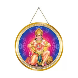 Lord Hanuman 12x12 Inch Round Religious Photo Frame | Spiritual Wall Decor For Home Temple, Pooja Room & Office | Divine Wall Art Picture For Worship, Meditation & Gift (F13238) Lord Hanuman 12x12 Inch Round Religious Photo Frame | Spiritual Wall Decor For Home Temple, Pooja Room & Office | Divine Wall Art Picture For Worship, Meditation & Gift (F13238)