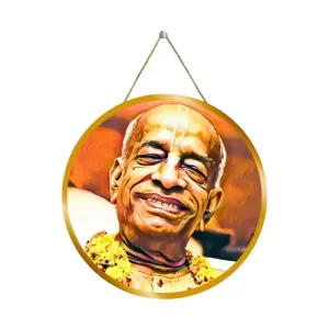 Bhaktivedanta Swami Prabhupada 12x12 Inch Round Religious Photo Frame | Spiritual Wall Decor For Home Temple, Pooja Room & Office | Divine Wall Art Picture For Worship, Meditation & Gift (F13258) Bhaktivedanta Swami Prabhupada 12x12 Inch Round Religious Photo Frame | Spiritual Wall Decor For Home Temple, Pooja Room & Office | Divine Wall Art Picture For Worship, Meditation & Gift (F13258)