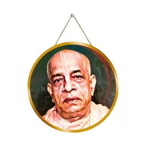 Bhaktivedanta Swami Prabhupada 12x12 Inch Round Religious Photo Frame | Spiritual Wall Decor For Home Temple, Pooja Room & Office | Divine Wall Art Picture For Worship, Meditation & Gift (F13262) Bhaktivedanta Swami Prabhupada 12x12 Inch Round Religious Photo Frame | Spiritual Wall Decor For Home Temple, Pooja Room & Office | Divine Wall Art Picture For Worship, Meditation & Gift (F13262)