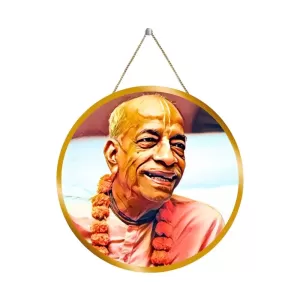 Bhaktivedanta Swami Prabhupada 12x12 Inch Round Religious Photo Frame | Spiritual Wall Decor For Home Temple, Pooja Room & Office | Divine Wall Art Picture For Worship, Meditation & Gift (F13264) Bhaktivedanta Swami Prabhupada 12x12 Inch Round Religious Photo Frame | Spiritual Wall Decor For Home Temple, Pooja Room & Office | Divine Wall Art Picture For Worship, Meditation & Gift (F13264)