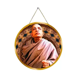 Bhaktivedanta Swami Prabhupada 12x12 Inch Round Religious Photo Frame | Spiritual Wall Decor For Home Temple, Pooja Room & Office | Divine Wall Art Picture For Worship, Meditation & Gift (F13265) Bhaktivedanta Swami Prabhupada 12x12 Inch Round Religious Photo Frame | Spiritual Wall Decor For Home Temple, Pooja Room & Office | Divine Wall Art Picture For Worship, Meditation & Gift (F13265)