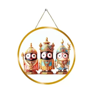 Lord Jagannath 12x12 Inch Round Religious Photo Frame | Spiritual Wall Decor For Home Temple, Pooja Room & Office | Divine Wall Art Picture For Worship, Meditation & Gift (F13288) Lord Jagannath 12x12 Inch Round Religious Photo Frame | Spiritual Wall Decor For Home Temple, Pooja Room & Office | Divine Wall Art Picture For Worship, Meditation & Gift (F13288)