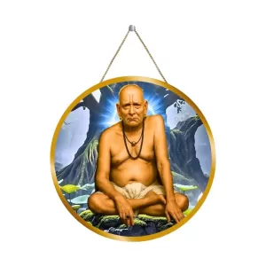 Swamji Samarth 12x12 Inch Round Religious Photo Frame | Spiritual Wall Decor For Home Temple, Pooja Room & Office | Divine Wall Art Picture For Worship, Meditation & Gift (F13346) Swamji Samarth 12x12 Inch Round Religious Photo Frame | Spiritual Wall Decor For Home Temple, Pooja Room & Office | Divine Wall Art Picture For Worship, Meditation & Gift (F13346)
