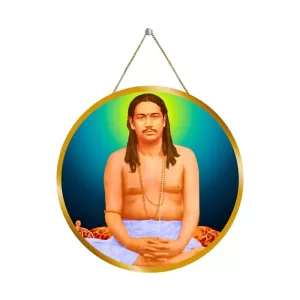 Swami Nigamananda Paramahansa 12x12 Inch Round Religious Photo Frame | Spiritual Wall Decor For Home Temple, Pooja Room & Office | Divine Wall Art Picture For Worship, Meditation & Gift (F13379) Swami Nigamananda Paramahansa 12x12 Inch Round Religious Photo Frame | Spiritual Wall Decor For Home Temple, Pooja Room & Office | Divine Wall Art Picture For Worship, Meditation & Gift (F13379)