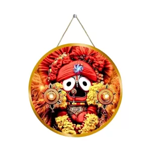 Lord Jagannath 12x12 Inch Round Religious Photo Frame | Spiritual Wall Decor For Home Temple, Pooja Room & Office | Divine Wall Art Picture For Worship, Meditation & Gift (F13393) Lord Jagannath 12x12 Inch Round Religious Photo Frame | Spiritual Wall Decor For Home Temple, Pooja Room & Office | Divine Wall Art Picture For Worship, Meditation & Gift (F13393)