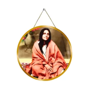 Anandamayi Maa 12x12 Inch Round Religious Photo Frame | Spiritual Wall Decor For Home Temple, Pooja Room & Office | Divine Wall Art Picture For Worship, Meditation & Gift (F13403) Anandamayi Maa 12x12 Inch Round Religious Photo Frame | Spiritual Wall Decor For Home Temple, Pooja Room & Office | Divine Wall Art Picture For Worship, Meditation & Gift (F13403)