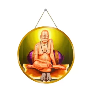 Swami Samarth 12x12 Inch Round Religious Photo Frame | Spiritual Wall Decor For Home Temple, Pooja Room & Office | Divine Wall Art Picture For Worship, Meditation & Gift (F13413) Swami Samarth 12x12 Inch Round Religious Photo Frame | Spiritual Wall Decor For Home Temple, Pooja Room & Office | Divine Wall Art Picture For Worship, Meditation & Gift (F13413)