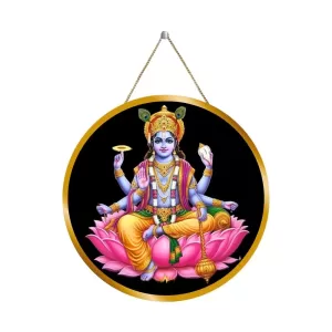 Lord Vishnu 12x12 Inch Round Religious Photo Frame | Spiritual Wall Decor For Home Temple, Pooja Room & Office | Divine Wall Art Picture For Worship, Meditation & Gift (F13439) Lord Vishnu 12x12 Inch Round Religious Photo Frame | Spiritual Wall Decor For Home Temple, Pooja Room & Office | Divine Wall Art Picture For Worship, Meditation & Gift (F13439)