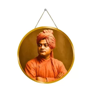 Swami Vivekanada 12x12 Inch Round Religious Photo Frame | Spiritual Wall Decor For Home Temple, Pooja Room & Office | Divine Wall Art Picture For Worship, Meditation & Gift (F13446) Swami Vivekanada 12x12 Inch Round Religious Photo Frame | Spiritual Wall Decor For Home Temple, Pooja Room & Office | Divine Wall Art Picture For Worship, Meditation & Gift (F13446)
