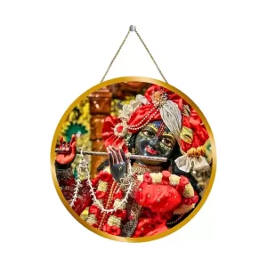 Lord Krishna 12x12 Inch Round Religious Photo Frame | Spiritual Wall Decor For Home Temple, Pooja Room & Office | Divine Wall Art Picture For Worship, Meditation & Gift (F13465) Lord Krishna 12x12 Inch Round Religious Photo Frame | Spiritual Wall Decor For Home Temple, Pooja Room & Office | Divine Wall Art Picture For Worship, Meditation & Gift (F13465)