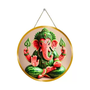 Lord Ganesha 12x12 Inch Round Religious Photo Frame | Spiritual Wall Decor For Home Temple, Pooja Room & Office | Divine Wall Art Picture For Worship, Meditation & Gift (F13509) Lord Ganesha 12x12 Inch Round Religious Photo Frame | Spiritual Wall Decor For Home Temple, Pooja Room & Office | Divine Wall Art Picture For Worship, Meditation & Gift (F13509)
