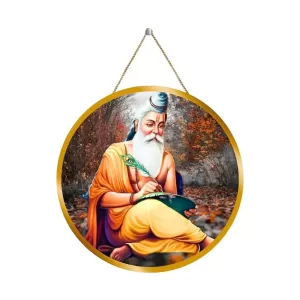 Veda Vyasa 12x12 Inch Round Religious Photo Frame | Spiritual Wall Decor For Home Temple, Pooja Room & Office | Divine Wall Art Picture For Worship, Meditation & Gift (F13554) Veda Vyasa 12x12 Inch Round Religious Photo Frame | Spiritual Wall Decor For Home Temple, Pooja Room & Office | Divine Wall Art Picture For Worship, Meditation & Gift (F13554)