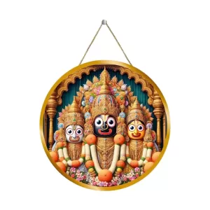 Lord Jagannath 12x12 Inch Round Religious Photo Frame | Spiritual Wall Decor For Home Temple, Pooja Room & Office | Divine Wall Art Picture For Worship, Meditation & Gift (F13557) Lord Jagannath 12x12 Inch Round Religious Photo Frame | Spiritual Wall Decor For Home Temple, Pooja Room & Office | Divine Wall Art Picture For Worship, Meditation & Gift (F13557)