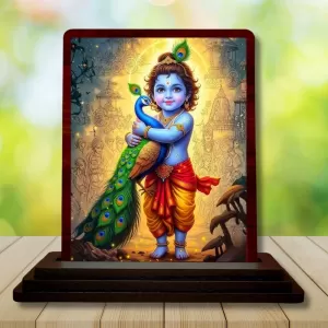 Car Desk/Table Top Lord Karthikeya Wooden Photo Stand 3x4 Inches, Compact & Stylish Spiritual Display For Car, Home & Office (Pack Of 1) (F14250) Car Desk/Table Top Lord Karthikeya Wooden Photo Stand 3x4 Inches, Compact & Stylish Spiritual Display For Car, Home & Office (Pack Of 1) (F14250)