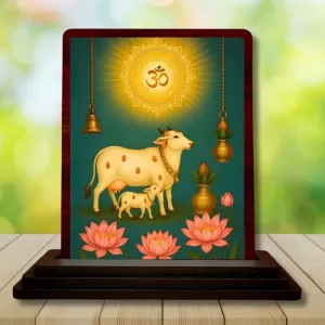 Car Desk/Table Top Go Matha Wooden Photo Stand 3x4 Inches, Compact & Stylish Spiritual Display For Car, Home & Office (Pack Of 1) (F14268) Car Desk/Table Top Go Matha Wooden Photo Stand 3x4 Inches, Compact & Stylish Spiritual Display For Car, Home & Office (Pack Of 1) (F14268)