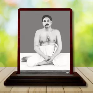 Car Desk/Table Top Sri Sri Thakur Anukulchandra Wooden Photo Stand 3x4 Inches, Compact & Stylish Spiritual Display For Car, Home & Office (Pack Of 1) (F14641) Car Desk/Table Top Sri Sri Thakur Anukulchandra Wooden Photo Stand 3x4 Inches, Compact & Stylish Spiritual Display For Car, Home & Office (Pack Of 1) (F14641)