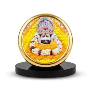 Car Desk/Table Top Tara Maa Metal Golden Photo Stand 2x2 Inches, Compact & Stylish Spiritual Display For Car, Home & Office (Pack Of 1) (F18480) Car Desk/Table Top Tara Maa Metal Golden Photo Stand 2x2 Inches, Compact & Stylish Spiritual Display For Car, Home & Office (Pack Of 1) (F18480)