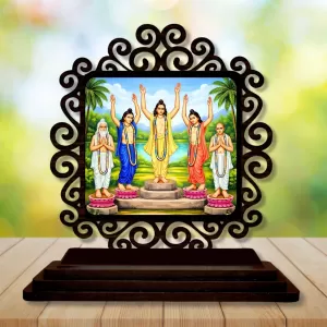 Car Desk/Table Top Deshkart Gour Netai Wooden Photo Stand 3x4 Inches, Compact & Stylish Spiritual Display For Car, Home & Office (Pack Of 1) (F19977) Car Desk/Table Top Deshkart Gour Netai Wooden Photo Stand 3x4 Inches, Compact & Stylish Spiritual Display For Car, Home & Office (Pack Of 1) (F19977)
