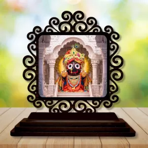 Car Desk/Table Top Guru Gorakhnath Wooden Photo Stand 3x4 Inches, Compact & Stylish Spiritual Display For Car, Home & Office (Pack Of 1) (F20019) Car Desk/Table Top Guru Gorakhnath Wooden Photo Stand 3x4 Inches, Compact & Stylish Spiritual Display For Car, Home & Office (Pack Of 1) (F20019)