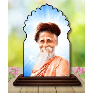 Car Dashboard/Table Top Sri Sri Sitaramdas Omkarnath Wooden Temple Photo Stand 3x4 Inches, Compact & Stylish Spiritual Display For Car, Home & Office (Pack Of 1) (F22495) Car Dashboard/Table Top Sri Sri Sitaramdas Omkarnath Wooden Temple Photo Stand 3x4 Inches, Compact & Stylish Spiritual Display For Car, Home & Office (Pack Of 1) (F22495)