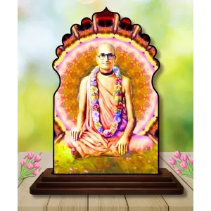Car Dashboard/Table Top Srila Bhaktisiddhanta Saraswati Thakura Wooden Temple Photo Stand 3x4 Inches, Compact & Stylish Spiritual Display For Car, Home & Office (Pack Of 1) (F22499) Car Dashboard/Table Top Srila Bhaktisiddhanta Saraswati Thakura Wooden Temple Photo Stand 3x4 Inches, Compact & Stylish Spiritual Display For Car, Home & Office (Pack Of 1) (F22499)