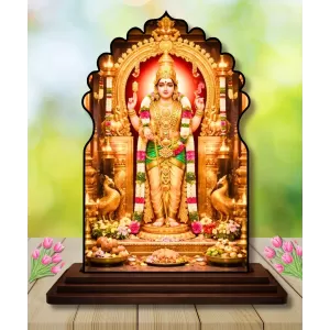 Car Dashboard/Table Top Lord Murugan Wooden Temple Photo Stand 3x4 Inches, Compact & Stylish Spiritual Display For Car, Home & Office (Pack Of 1) (F22546) Car Dashboard/Table Top Lord Murugan Wooden Temple Photo Stand 3x4 Inches, Compact & Stylish Spiritual Display For Car, Home & Office (Pack Of 1) (F22546)