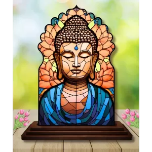 Car Dashboard/Table Top Serene Buddha Wooden Temple Photo Stand 3x4 Inches, Compact & Stylish Spiritual Display For Car, Home & Office (Pack Of 1) (F22572) Car Dashboard/Table Top Serene Buddha Wooden Temple Photo Stand 3x4 Inches, Compact & Stylish Spiritual Display For Car, Home & Office (Pack Of 1) (F22572)