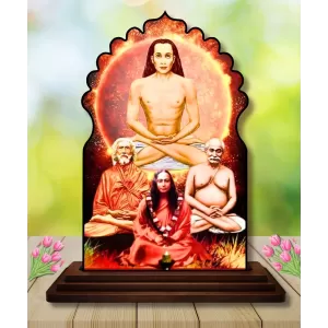 Car Dashboard/Table Top Spiritual Gurus Wooden Temple Photo Stand 3x4 Inches, Compact & Stylish Spiritual Display For Car, Home & Office (Pack Of 1) (F22590) Car Dashboard/Table Top Spiritual Gurus Wooden Temple Photo Stand 3x4 Inches, Compact & Stylish Spiritual Display For Car, Home & Office (Pack Of 1) (F22590)
