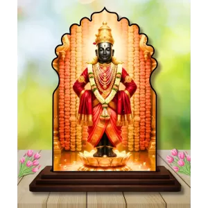 Car Dashboard/Table Top Ram Lalla Wooden Temple Photo Stand 3x4 Inches, Compact & Stylish Spiritual Display For Car, Home & Office (Pack Of 1) (F22626) Car Dashboard/Table Top Ram Lalla Wooden Temple Photo Stand 3x4 Inches, Compact & Stylish Spiritual Display For Car, Home & Office (Pack Of 1) (F22626)